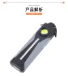 Cross-border new COB work light, multi-functional maintenance light, red and blue light warning light, USB charging safety hammer, emergency light Application Scenario